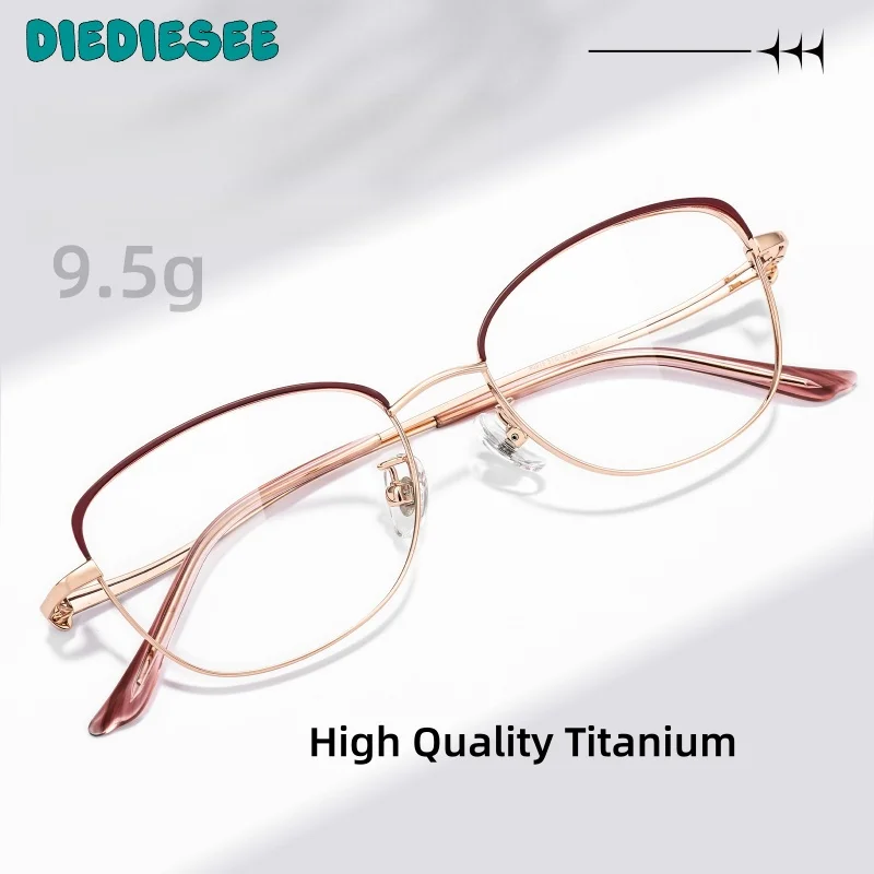 DIEDIESEE New Fashionable And Simple Cat-Eye Frame For Women Anti-Blue Light Customizable Prescription Glasses Frame 80915BJZ
DIEDIESEE New Fashionable And Simple Cat-Eye Frame For Women Anti-Blue Light Customizable Prescription Glasses Frame 80915BJZ