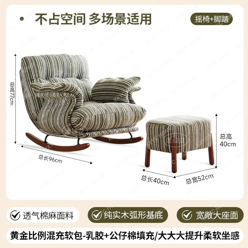 HMJSingle retro sofa, lazy sofa can lie down and sleep, bedroom balcony casual cotton and linen comfortable
HMJSingle retro sofa, lazy sofa can lie down and sleep, bedroom balcony casual cotton and linen comfortable