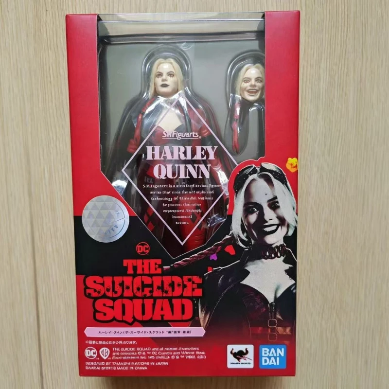 Brand new in stock Bandai genuine SHF Harley Quinn manual model assembled toys collection ornaments holiday gift decorations
Brand new in stock Bandai genuine SHF Harley Quinn manual model assembled toys collection ornaments holiday gift decorations