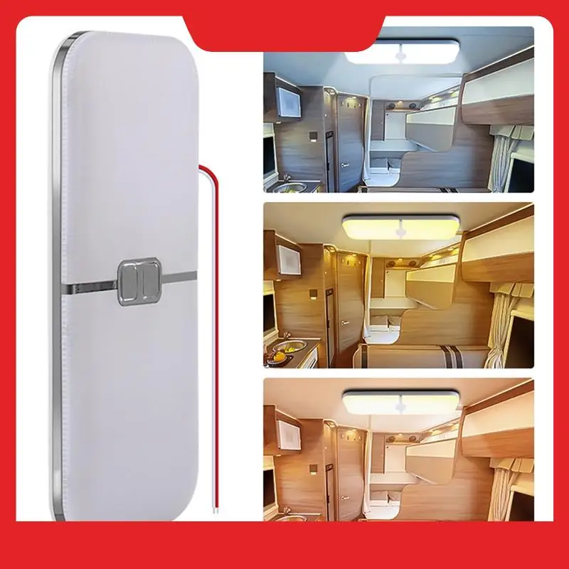 12-80V LED RV Lights Interior 3 Color RV Lights RV Ceiling Dome Light 204 Leds Dimmable Lamps Fixture For RV
12-80V LED RV Lights Interior 3 Color RV Lights RV Ceiling Dome Light 204 Leds Dimmable Lamps Fixture For RV