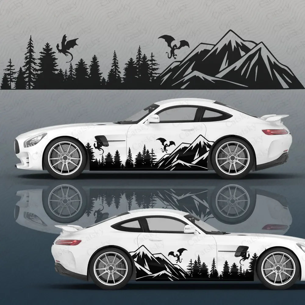 mountain forest Car Decal Protective Film Vinyl Itacar Racing Side Graphics Wrap Accessories Spray Paint auto Stickers
mountain forest Car Decal Protective Film Vinyl Itacar Racing Side Graphics Wrap Accessories Spray Paint auto Stickers