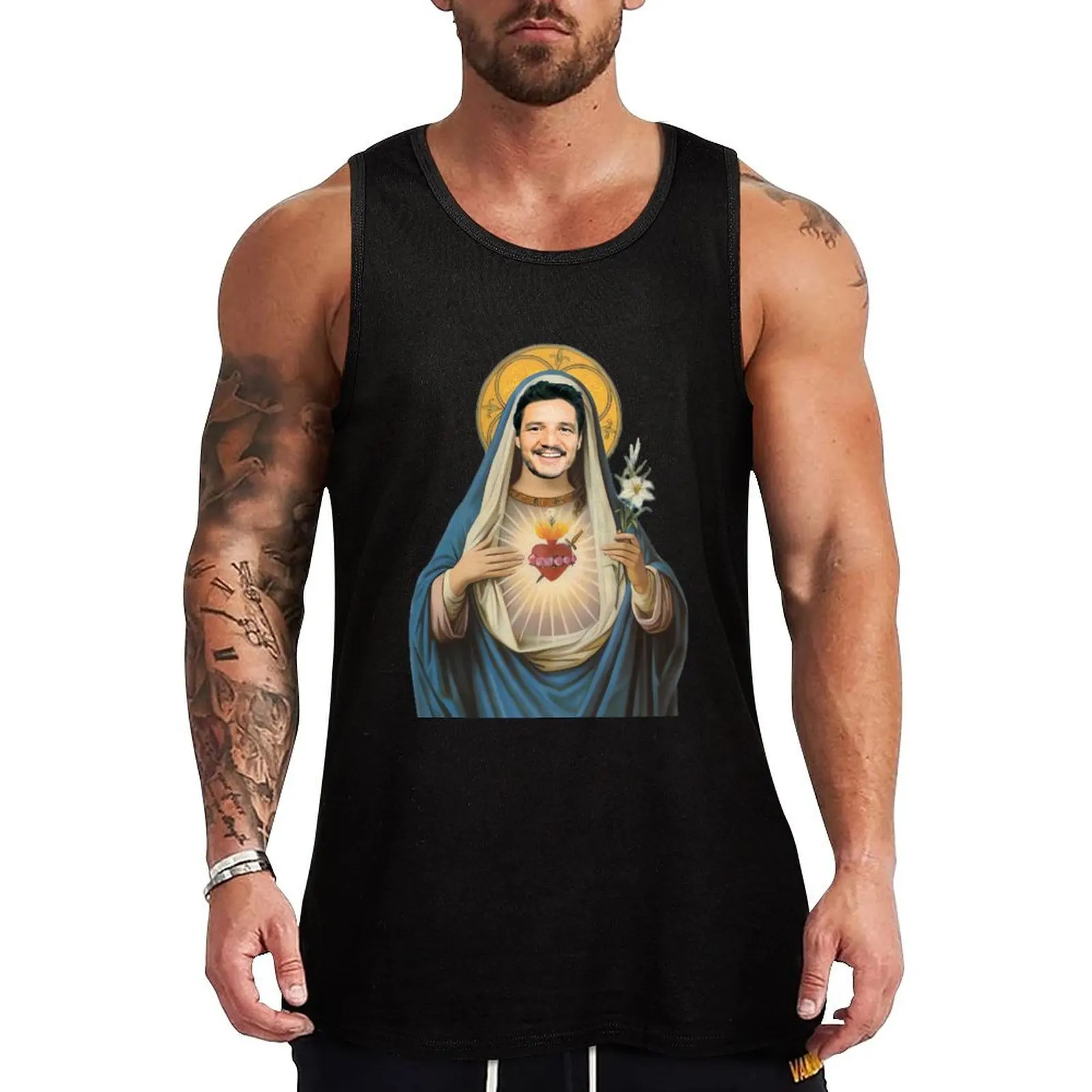 Pedro Pascal Sacred Heart Tank Top Man clothes for gym men clothings gym men
Pedro Pascal Sacred Heart Tank Top Man clothes for gym men clothings gym men