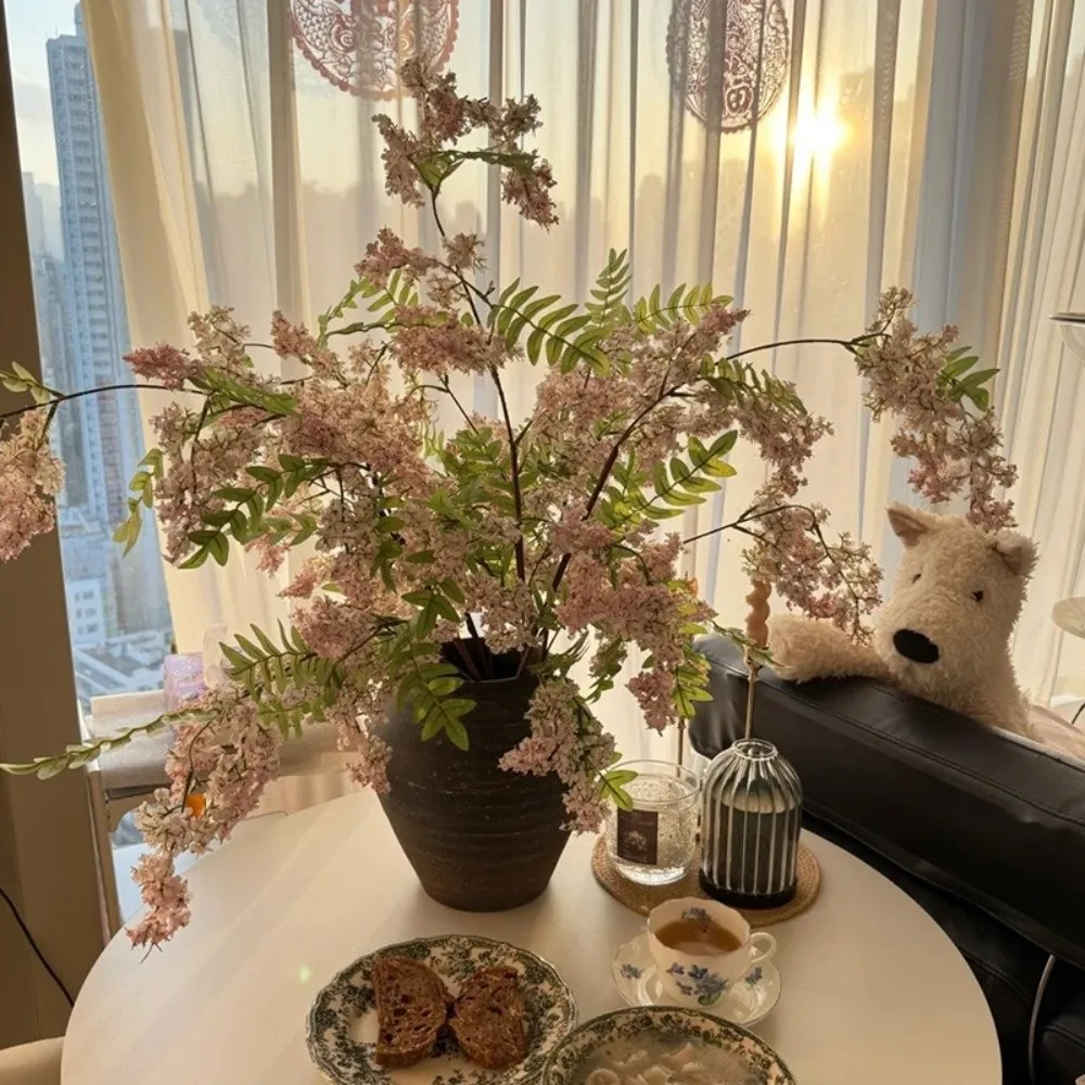 120cm Artificial Sophora Flower Realistic Beautiful Simulation Sophora Handmade Fake Flower Home Living Room Decor
120cm Artificial Sophora Flower Realistic Beautiful Simulation Sophora Handmade Fake Flower Home Living Room Decor