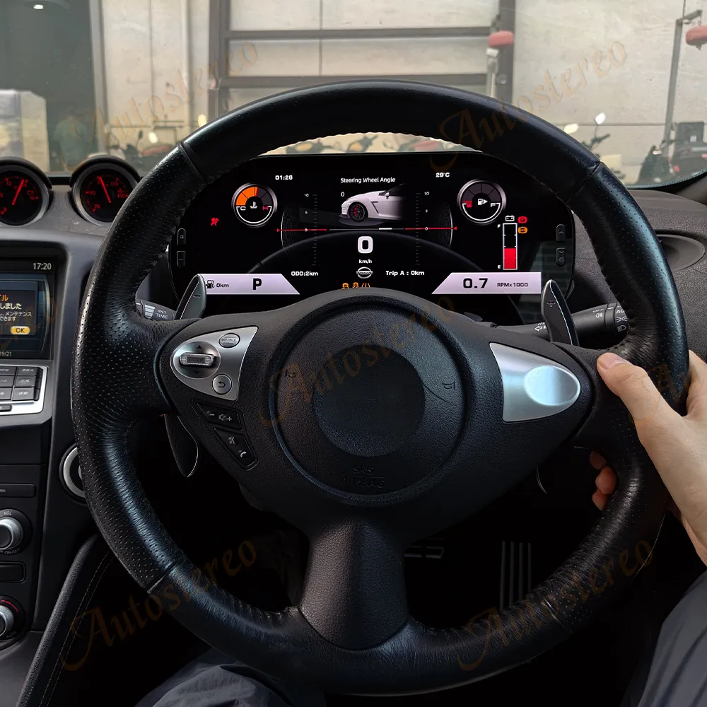 Car Digital Cluster Virtual Cockpit Screen Carplay For Nissan 370Z 2008-2019 Dashboard Speed Meter Screen Head Unit Odometer
Car Digital Cluster Virtual Cockpit Screen Carplay For Nissan 370Z 2008-2019 Dashboard Speed Meter Screen Head Unit Odometer