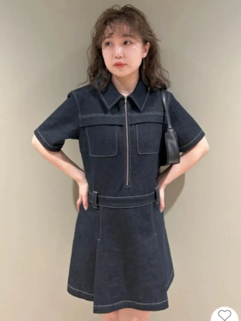 Xingyejia Lili Not Let 24 New Zipper Semi-Open Collar Casual Dr Other Material 00% Summer Faion Ladies Dr
Xingyejia Lili Not Let 24 New Zipper Semi-Open Collar Casual Dr Other Material 00% Summer Faion Ladies Dr
