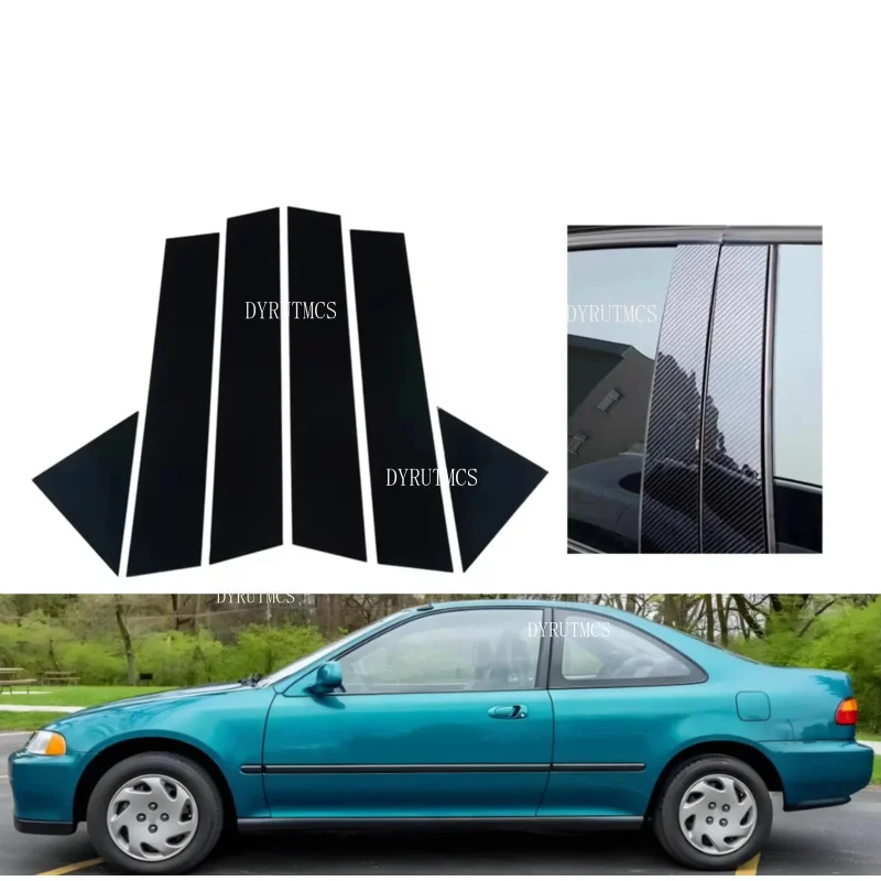 Glossy Black Pillar Post Cover Trim Sticker Fit For Honda Civic Sedan 1992 -1995 Car Window Column Center B C Silver Carbon
Glossy Black Pillar Post Cover Trim Sticker Fit For Honda Civic Sedan 1992 -1995 Car Window Column Center B C Silver Carbon