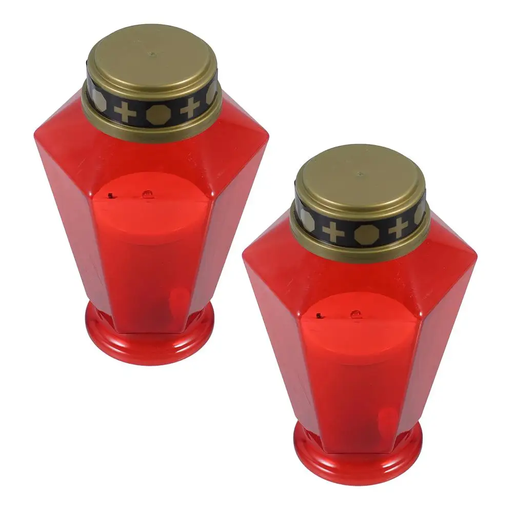 2Pcs Electronic Yard Cemetery Decoration Church Decoration Worship Cemetery Supplies Plastic Centerpiece Lights
2Pcs Electronic Yard Cemetery Decoration Church Decoration Worship Cemetery Supplies Plastic Centerpiece Lights