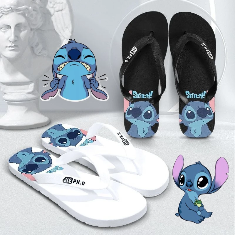 Disney Stitch Flip Flops Casual Beach Shoes Summer Outdoor Slippers Couples Fashion Non Slip Slippers Men Women Anime Home Shoes
Disney Stitch Flip Flops Casual Beach Shoes Summer Outdoor Slippers Couples Fashion Non Slip Slippers Men Women Anime Home Shoes