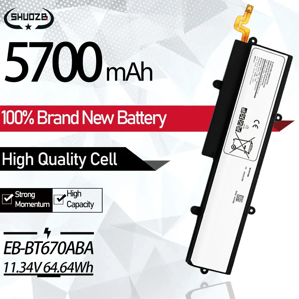 New EB-BT670ABA EB-BT670ABE AA1G907KS Battery For Samsung Galaxy View Tahoe 18.4" inch SM-T670 SM-T670N SM-T677A GH43-04548A
New EB-BT670ABA EB-BT670ABE AA1G907KS Battery For Samsung Galaxy View Tahoe 18.4" inch SM-T670 SM-T670N SM-T677A GH43-04548A