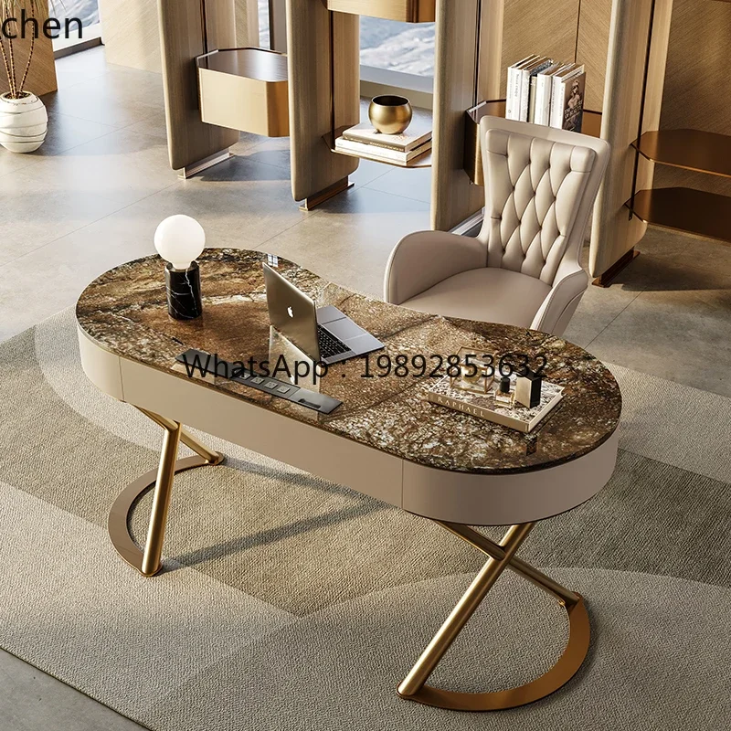 i5.15 Italian Style Light Luxury Rock Board Desk Home Office Desk Table Modern Minimalist Negotiation Table Beauty
i5.15 Italian Style Light Luxury Rock Board Desk Home Office Desk Table Modern Minimalist Negotiation Table Beauty