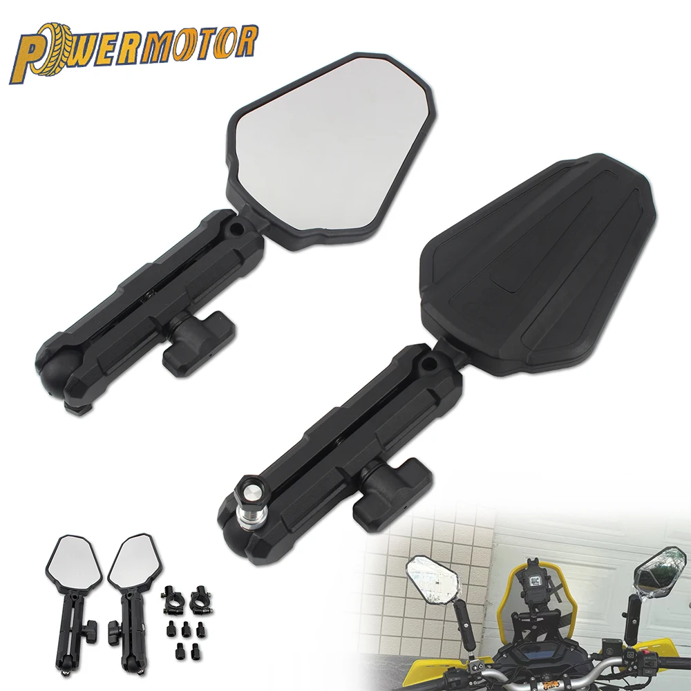 Motorcycle Rearview Mirror Folding Mirrors ATV for KTM YAMAHA HONDA KAWASAKI TENERE 700 Accessories Motocross Pit Dirt Bike
Motorcycle Rearview Mirror Folding Mirrors ATV for KTM YAMAHA HONDA KAWASAKI TENERE 700 Accessories Motocross Pit Dirt Bike