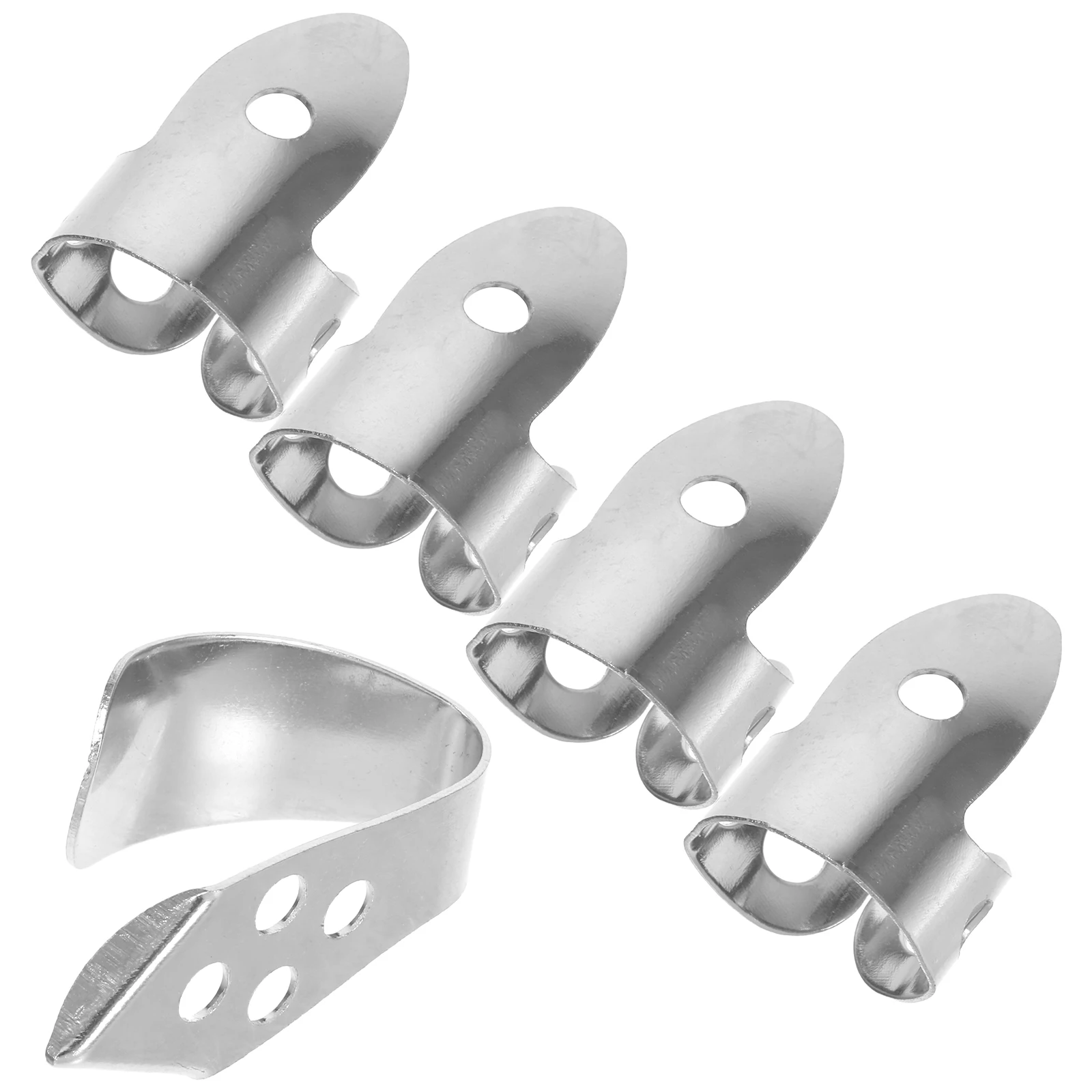 5 Guitar Thumb Picks Stainless Steel for Ukulele Banjo Bass Electric Acoustic Guitar Accessories Enhanced Sound Quality
5 Guitar Thumb Picks Stainless Steel for Ukulele Banjo Bass Electric Acoustic Guitar Accessories Enhanced Sound Quality