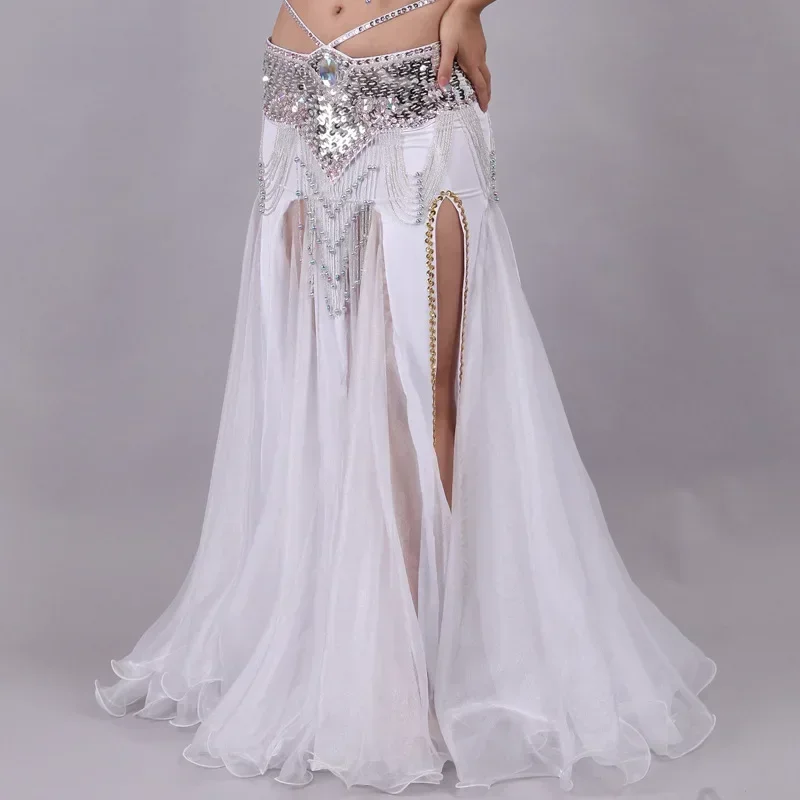 New Belly Dance Clothing Sexy Split Waltz Skirt Dance Performance Skirt(no belt) Square Bellydance Costume Long Skirt 6 Colors
New Belly Dance Clothing Sexy Split Waltz Skirt Dance Performance Skirt(no belt) Square Bellydance Costume Long Skirt 6 Colors