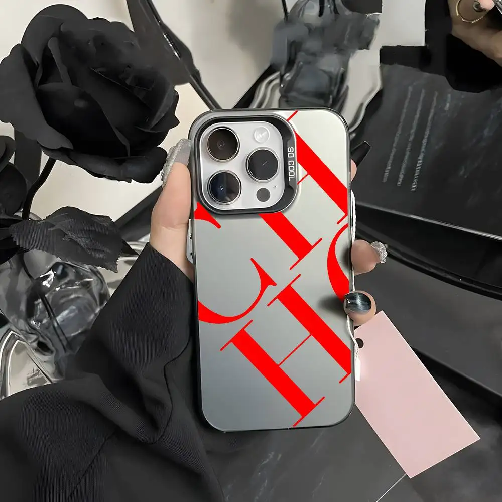 C-Carolinas Fashion H-Herreras Phone Case For iPhone 16 15 14 13 12 11 Pro Max Grey Black Matte Laser Metallic Aurora Funda
C-Carolinas Fashion H-Herreras Phone Case For iPhone 16 15 14 13 12 11 Pro Max Grey Black Matte Laser Metallic Aurora Funda