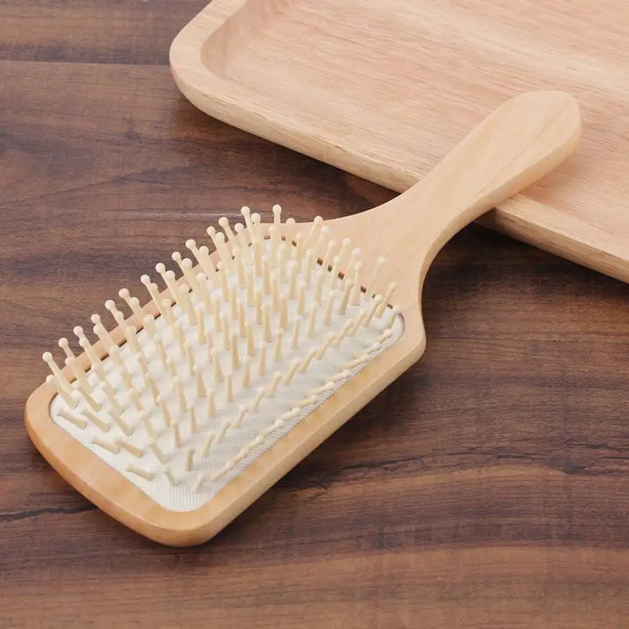 Large Wooden Air Cushion Hair Brush For Long Curly Hair Detangling Scalp Massage Anti Static
Large Wooden Air Cushion Hair Brush For Long Curly Hair Detangling Scalp Massage Anti Static