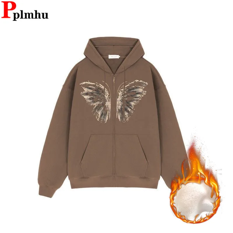 Winter Print Hooded Jackets Coats Tops Korea Y2k Velveteen Lined Jaqueta Warm Chaquetas Abrigos Women Loose Fashion Outerwears
Winter Print Hooded Jackets Coats Tops Korea Y2k Velveteen Lined Jaqueta Warm Chaquetas Abrigos Women Loose Fashion Outerwears