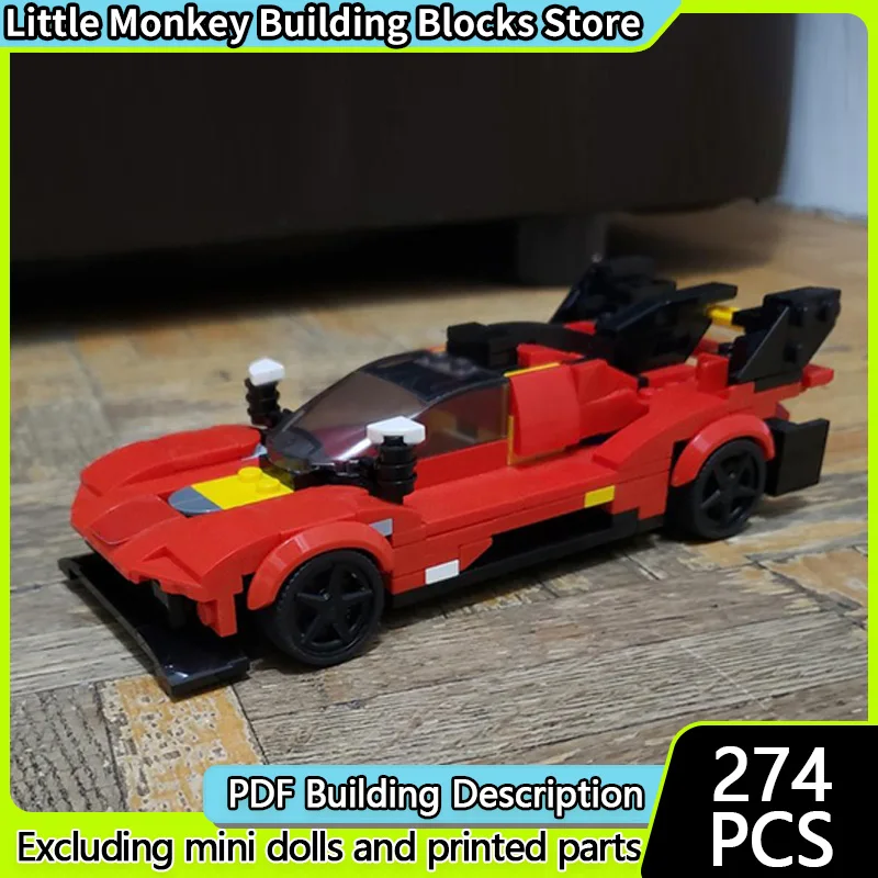 Модель городской автомобиль MOC, строительные кирпичи 499P, гибридный гоночный автомобиль Le Mans, модульная технология, детские праздничные подарки, сборные игрушки, костюм
Модель городской автомобиль MOC, строительные кирпичи 499P, гибридный гоночный автомобиль Le Mans, модульная технология, детские праздничные подарки, сборные игрушки, костюм