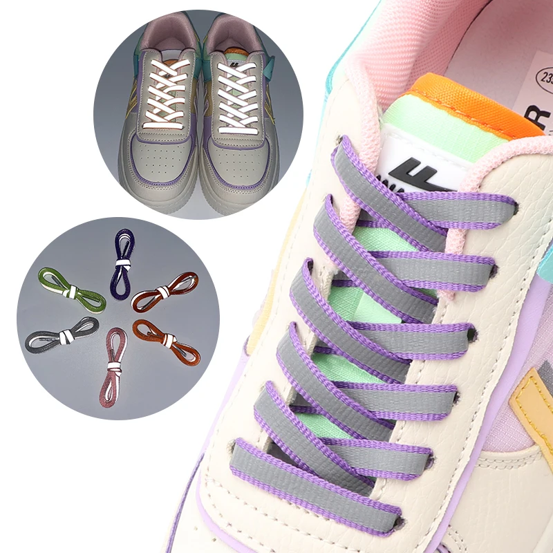 Flat Shoelaces for Sneakers 3 M Reflective Shoe Laces Glowing In The Dark Shoelace Shiny Luminous Shoestrings Shoes Accessories
Flat Shoelaces for Sneakers 3 M Reflective Shoe Laces Glowing In The Dark Shoelace Shiny Luminous Shoestrings Shoes Accessories