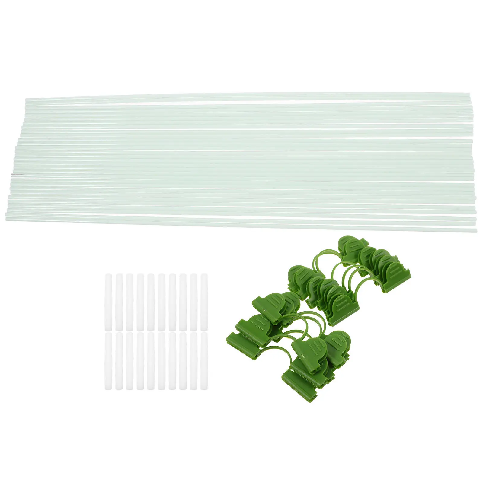 1Set Plastic Greenhouse Hoops for Frost Protection Plant Cover Mini Greenhouse Support Tunnel Garden Arch Frame Row Cover Hoops
1Set Plastic Greenhouse Hoops for Frost Protection Plant Cover Mini Greenhouse Support Tunnel Garden Arch Frame Row Cover Hoops