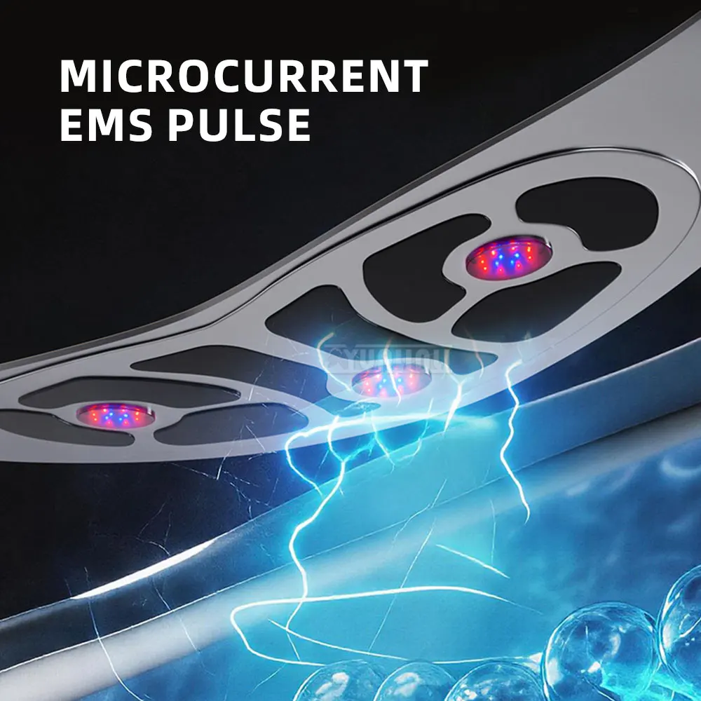 Red and Blue Light Mesotherapy Instrument EMS Micro-Current Lazy Fitness Waist Shaping Belt Massager
Red and Blue Light Mesotherapy Instrument EMS Micro-Current Lazy Fitness Waist Shaping Belt Massager