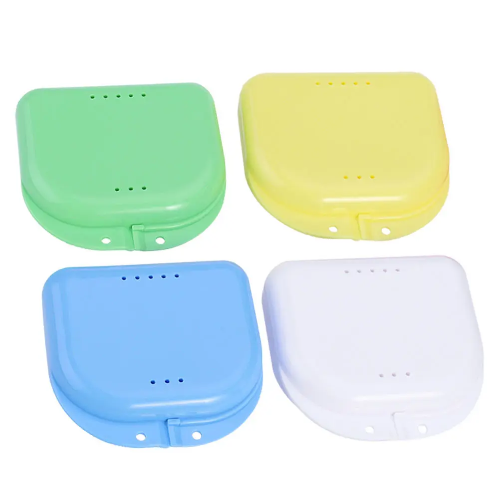 4Pcs Retainer Boxes Denture Storage Containers Food Grade Plastic Portable Orthodontic Case Mouthguard Holder Mirror Included
4Pcs Retainer Boxes Denture Storage Containers Food Grade Plastic Portable Orthodontic Case Mouthguard Holder Mirror Included