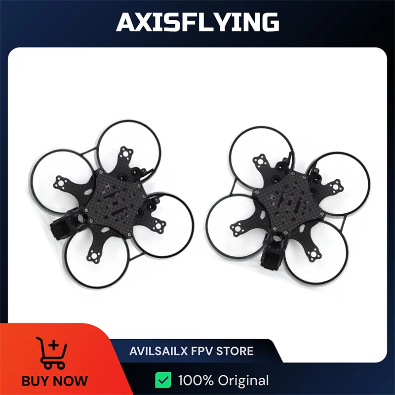 Axisflying Cineon C20 V2 2inch FPV Drone Frame Kit with Guards DJI O3 Version Cinewhoop for Freestyle FPV Drone DIY Parts
Axisflying Cineon C20 V2 2inch FPV Drone Frame Kit with Guards DJI O3 Version Cinewhoop for Freestyle FPV Drone DIY Parts