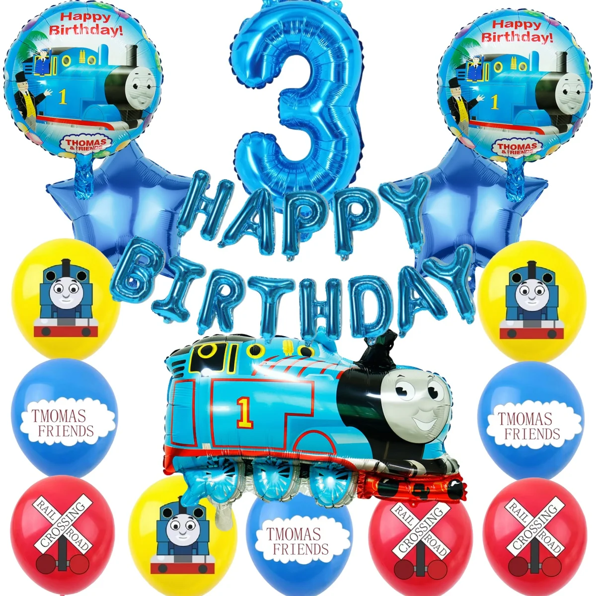 Thomas&Friends Birthday Party Train Balloon Disposable Tableware Party Decoration Banner Ribbon Napkins Mask Speaker Baby Shower
Thomas&Friends Birthday Party Train Balloon Disposable Tableware Party Decoration Banner Ribbon Napkins Mask Speaker Baby Shower