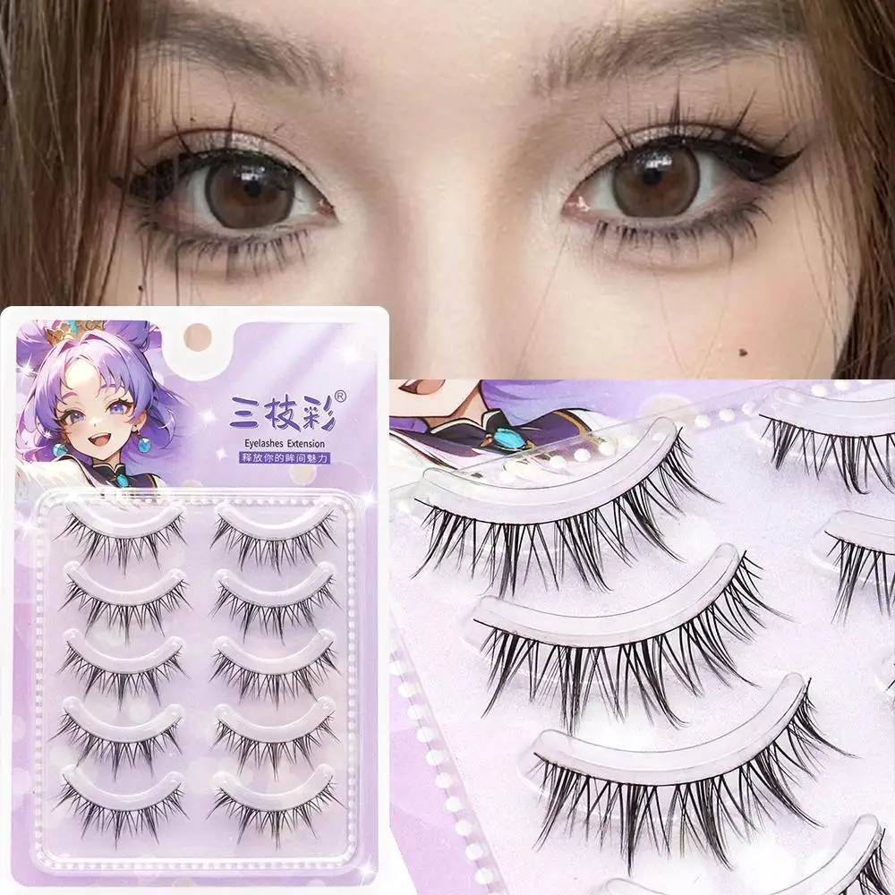 5 Pairs Fake Eyelash Lash Extension False Eyelashes Natural Cross Long Fairy Lash Reusable Lashes Daily Eye Make Supplies
5 Pairs Fake Eyelash Lash Extension False Eyelashes Natural Cross Long Fairy Lash Reusable Lashes Daily Eye Make Supplies