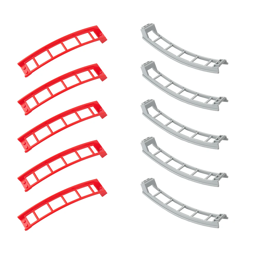 10PCS 26560 Building Blocks 2x16x6 Upper Arc Roller Coaster Climbing Track Parts Technology Education MOC Red/Gray Optional
10PCS 26560 Building Blocks 2x16x6 Upper Arc Roller Coaster Climbing Track Parts Technology Education MOC Red/Gray Optional