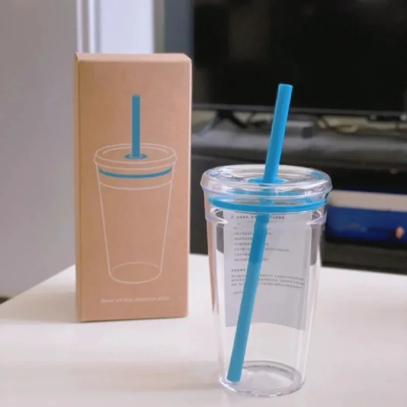 450 мл летняя ценная пластиковая чашка для чая с молоком, прозрачная многоцветная утолщенная кофейная чашка, офисная чашка для воды
450 мл летняя ценная пластиковая чашка для чая с молоком, прозрачная многоцветная утолщенная кофейная чашка, офисная чашка для воды