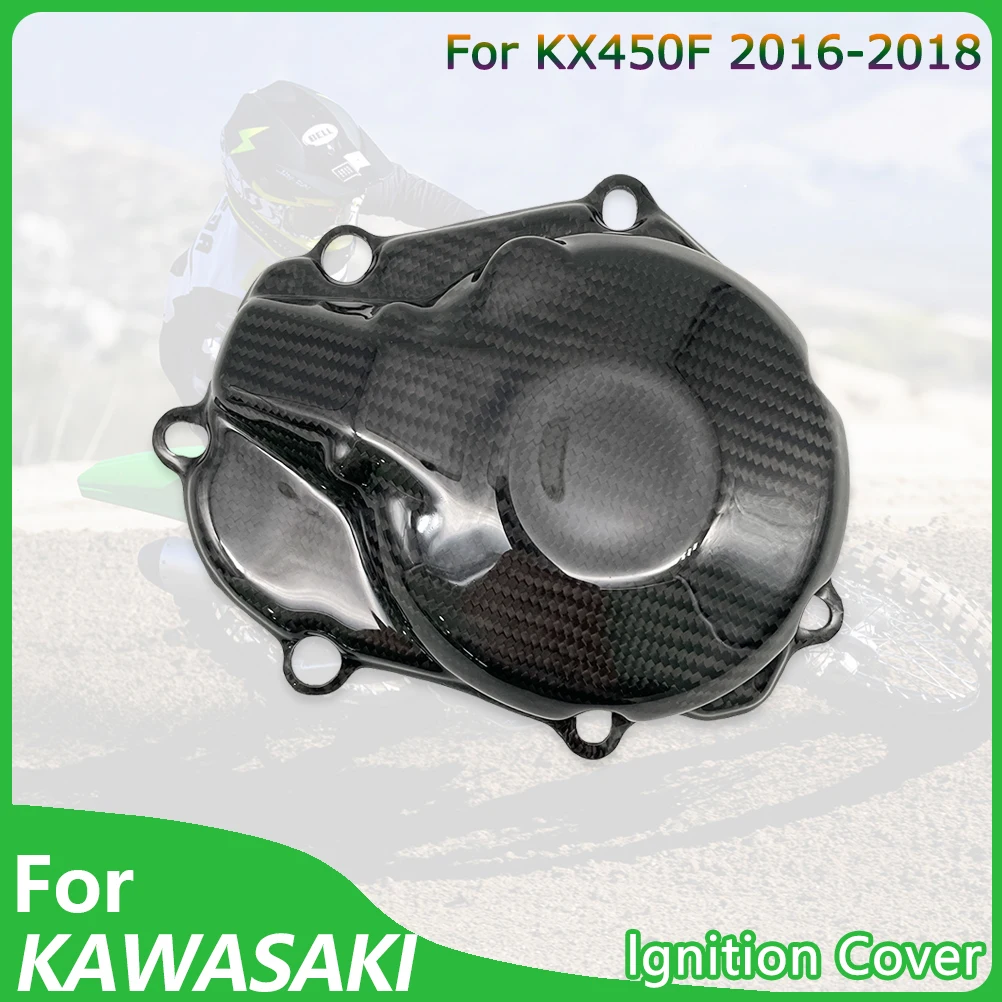 OTOM Motocross Ignition Cover For KAWASAKI KX450F 2016-2018 Carbon Fiber Off Road Bike Motor Stator Guard Protector 14031-0604
OTOM Motocross Ignition Cover For KAWASAKI KX450F 2016-2018 Carbon Fiber Off Road Bike Motor Stator Guard Protector 14031-0604
