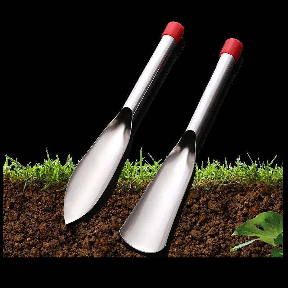 Gardening Shovel Stainless Steel Leaf Hand Spade Planting Weeding Digging Transplanting Trowel Potting Soil Scoop Gardening Tool
Gardening Shovel Stainless Steel Leaf Hand Spade Planting Weeding Digging Transplanting Trowel Potting Soil Scoop Gardening Tool