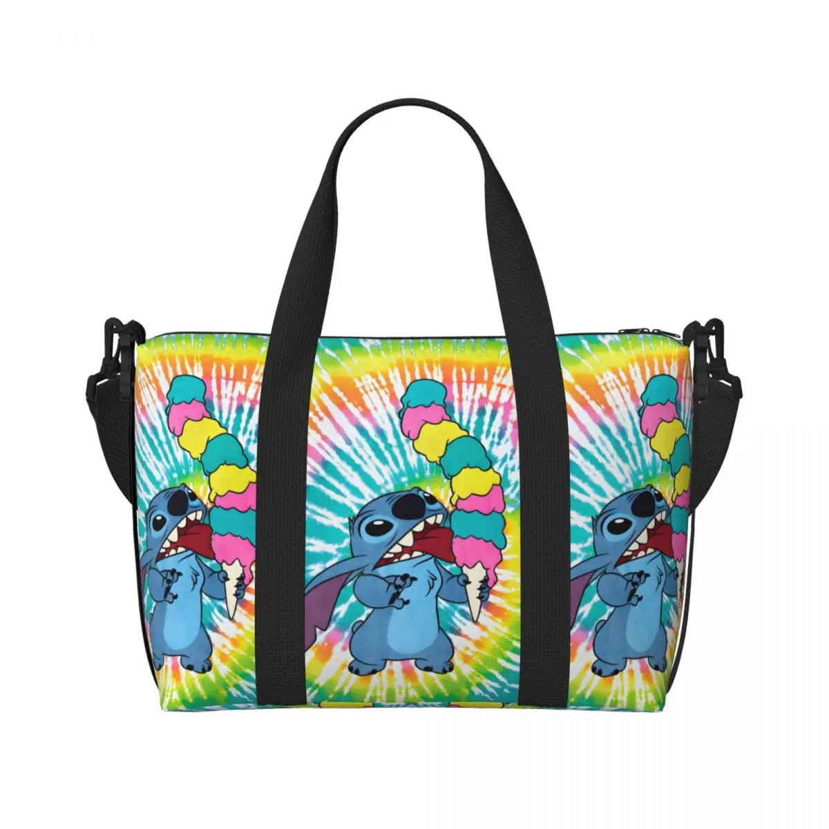 Custom Stitch Anime Printed Classic Movie Beach Tote Bag Women Extra Large Gym Carry On Cute Cartoon Travel Shopping Bags
Custom Stitch Anime Printed Classic Movie Beach Tote Bag Women Extra Large Gym Carry On Cute Cartoon Travel Shopping Bags