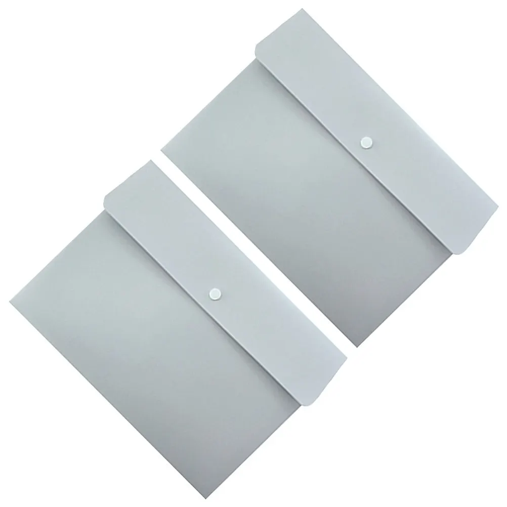 2Pcs A4 Transparent PP Document Folders Waterproof Lightweight Buckle Closure File Pockets for Office Home School
2Pcs A4 Transparent PP Document Folders Waterproof Lightweight Buckle Closure File Pockets for Office Home School