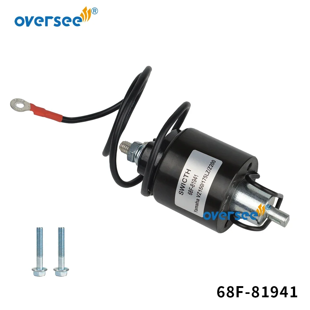 68F-81941 Starter Relay Assy for Yamaha F150 HP 175HP 200HP 2000-2014 Outboard Engine 68F-81941-01-00
68F-81941 Starter Relay Assy for Yamaha F150 HP 175HP 200HP 2000-2014 Outboard Engine 68F-81941-01-00