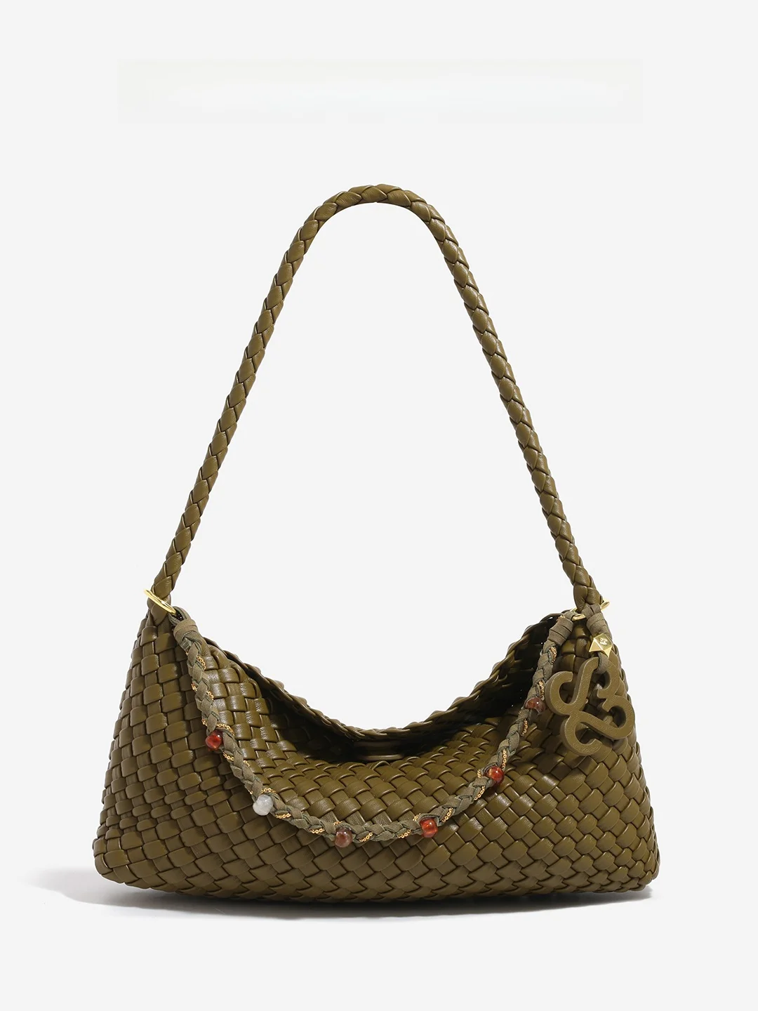 CharlieKitty Women's Underarm Single Shoulder Bag 2026 New Style Small Size PU Leather Woven Element Square Shape Handbag
CharlieKitty Women's Underarm Single Shoulder Bag 2026 New Style Small Size PU Leather Woven Element Square Shape Handbag