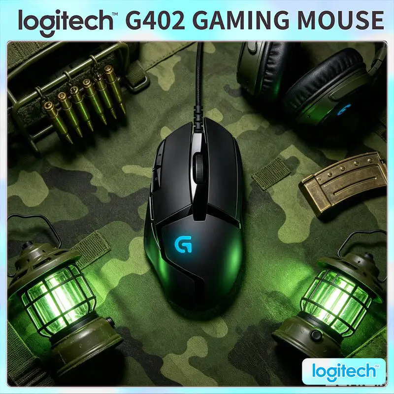 High-Precision Logitech G402 Gaming Mouse Delta Zero Optical Sensor 8 Custom Buttons 1ms Response Anti-Slip Play
High-Precision Logitech G402 Gaming Mouse Delta Zero Optical Sensor 8 Custom Buttons 1ms Response Anti-Slip Play