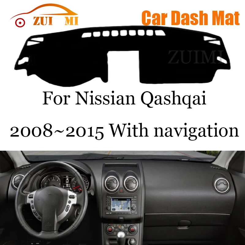 ZUIMI Dashboard Cover Dash Mat Dashmat For Nissian Qashqai 2008~2015 With navigation LHD Dash Board Cover Pad Sun Shade
ZUIMI Dashboard Cover Dash Mat Dashmat For Nissian Qashqai 2008~2015 With navigation LHD Dash Board Cover Pad Sun Shade
