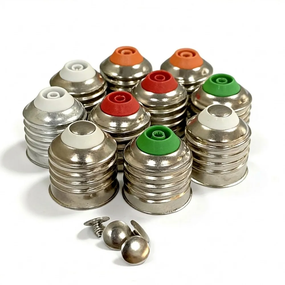 Solder-free Metal Screw Lamp Base E27 E26 B22 Nickel-plated Lamp Holder Replacement for LED Bulb Lighting Fixture
Solder-free Metal Screw Lamp Base E27 E26 B22 Nickel-plated Lamp Holder Replacement for LED Bulb Lighting Fixture