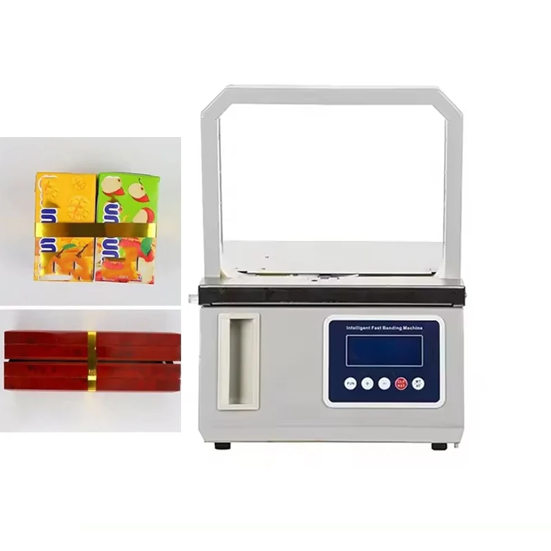 Portable Small Opp Tape Wrapping Packaging Machine Vegetable And Fruit Bundling Machine
Portable Small Opp Tape Wrapping Packaging Machine Vegetable And Fruit Bundling Machine