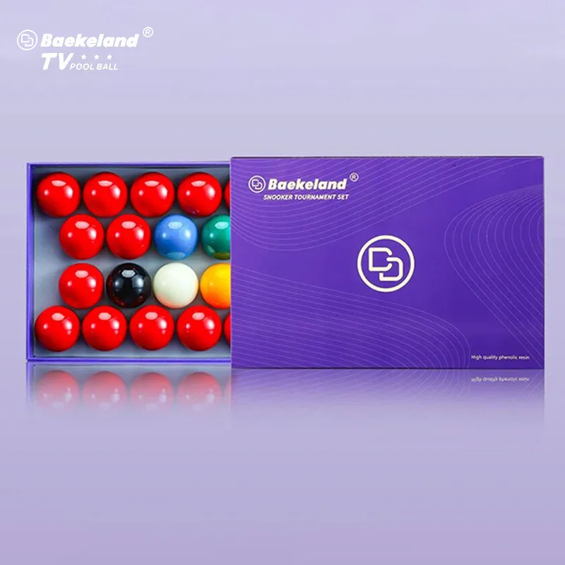 Baekeland 52.5mm Snooker Purple Box TV Balls Phenolic Resin Snooker Billiard Ball Set Tournament-Grade Snooker Accessory
Baekeland 52.5mm Snooker Purple Box TV Balls Phenolic Resin Snooker Billiard Ball Set Tournament-Grade Snooker Accessory