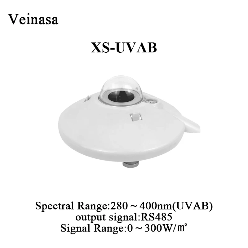 2026 Veinasa XS-UVAB-RS485 Radiometer UVB Sensor with 2% Resolution 2x/s Sampling Solar Ultraviolet Radiation Measurement 280~40
2026 Veinasa XS-UVAB-RS485 Radiometer UVB Sensor with 2% Resolution 2x/s Sampling Solar Ultraviolet Radiation Measurement 280~40