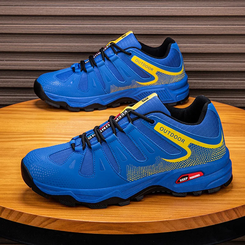 Men's Waterproof Breathable Outdoor Shoes - Comfortable Casual Trekking Sneakers for Hiking
Men's Waterproof Breathable Outdoor Shoes - Comfortable Casual Trekking Sneakers for Hiking