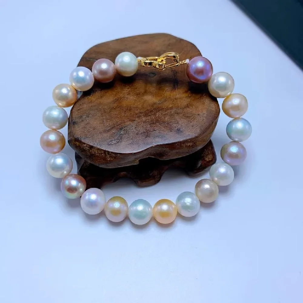 Браслет из натурального жемчуга AAAA 8-9 мм Браслет из круглого жемчуга Южного моря 14k-7,5-8 дюймов
Браслет из натурального жемчуга AAAA 8-9 мм Браслет из круглого жемчуга Южного моря 14k-7,5-8 дюймов