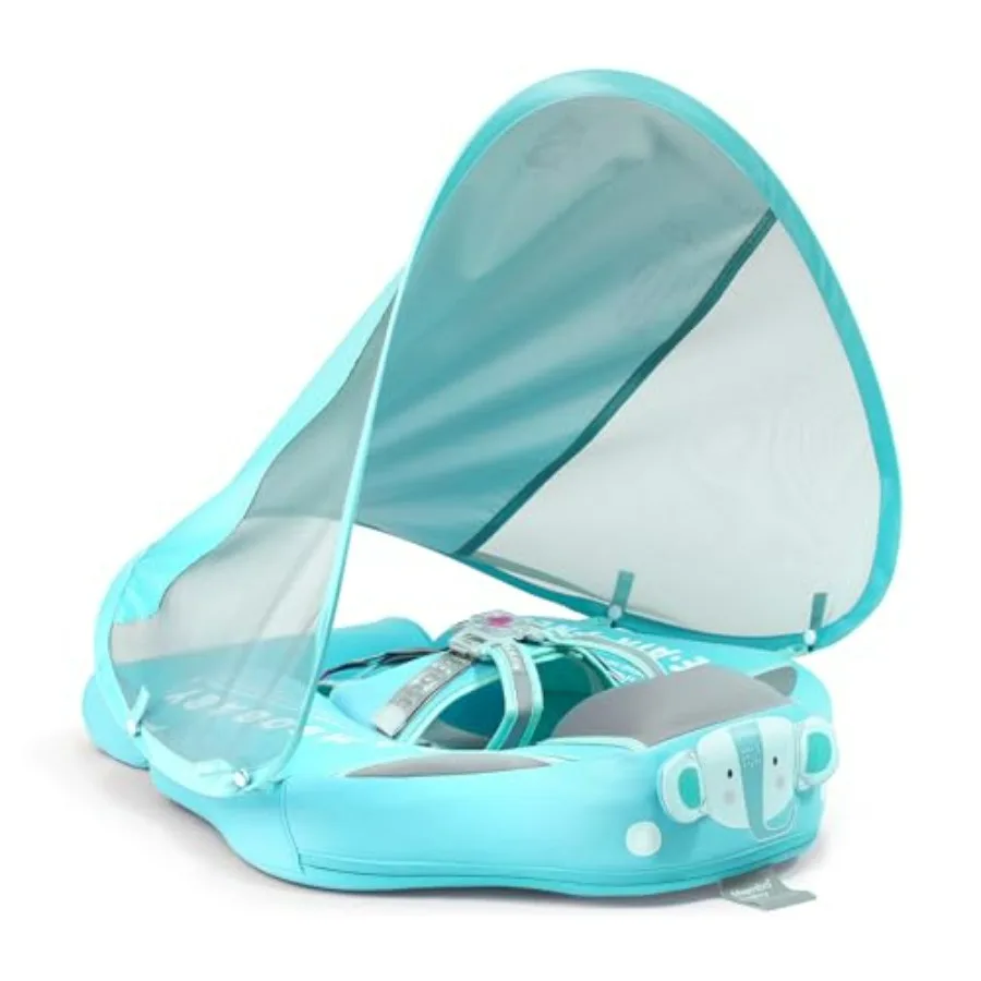 Baby swim float for 3-24 months, elephant green non-inflatable pool float with canopy tail, skin-friendly material, ideal for i
Baby swim float for 3-24 months, elephant green non-inflatable pool float with canopy tail, skin-friendly material, ideal for i