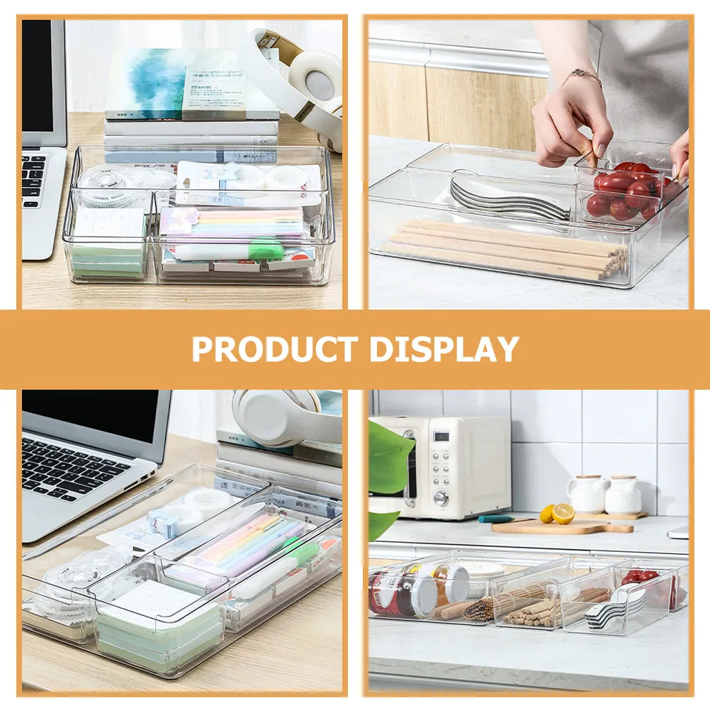 2Pcs Desktop Drawer Organizer Boxes Multipurpose Acrylic Drawer Partition Dividers for Kitchen Bathroom Dresser Office Desk
2Pcs Desktop Drawer Organizer Boxes Multipurpose Acrylic Drawer Partition Dividers for Kitchen Bathroom Dresser Office Desk