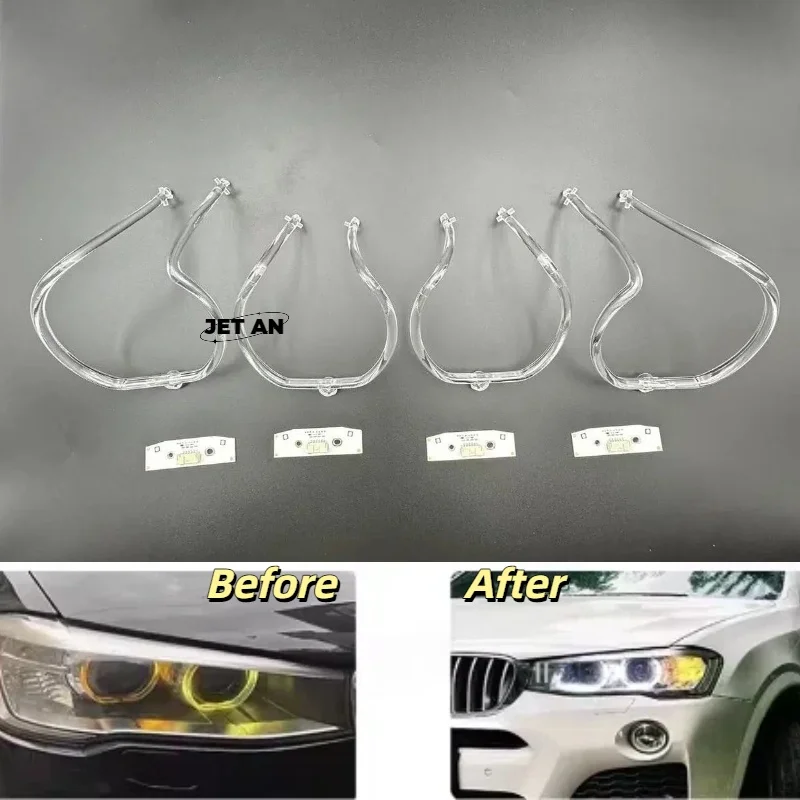 Для BMW X3 X4 F25 2014-2017 автомобильные фары DRL световые полосы ангельские глазки чип балластный модуль освещения аксессуары для обслуживания
Для BMW X3 X4 F25 2014-2017 автомобильные фары DRL световые полосы ангельские глазки чип балластный модуль освещения аксессуары для обслуживания