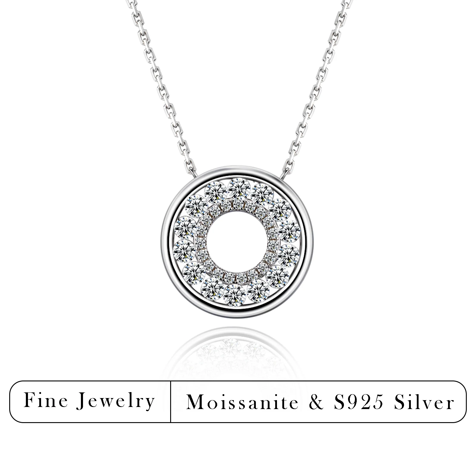 Колье с подвеской из муассанита 1.06 карата, круглой огранки, из серебра S925, с эффектом «бриллиантового кластера», изысканное ювелирное украшение, элегантный подарок на каждый день для женщин
Колье с подвеской из муассанита 1.06 карата, круглой огранки, из серебра S925, с эффектом «бриллиантового кластера», изысканное ювелирное украшение, элегантный подарок на каждый день для женщин