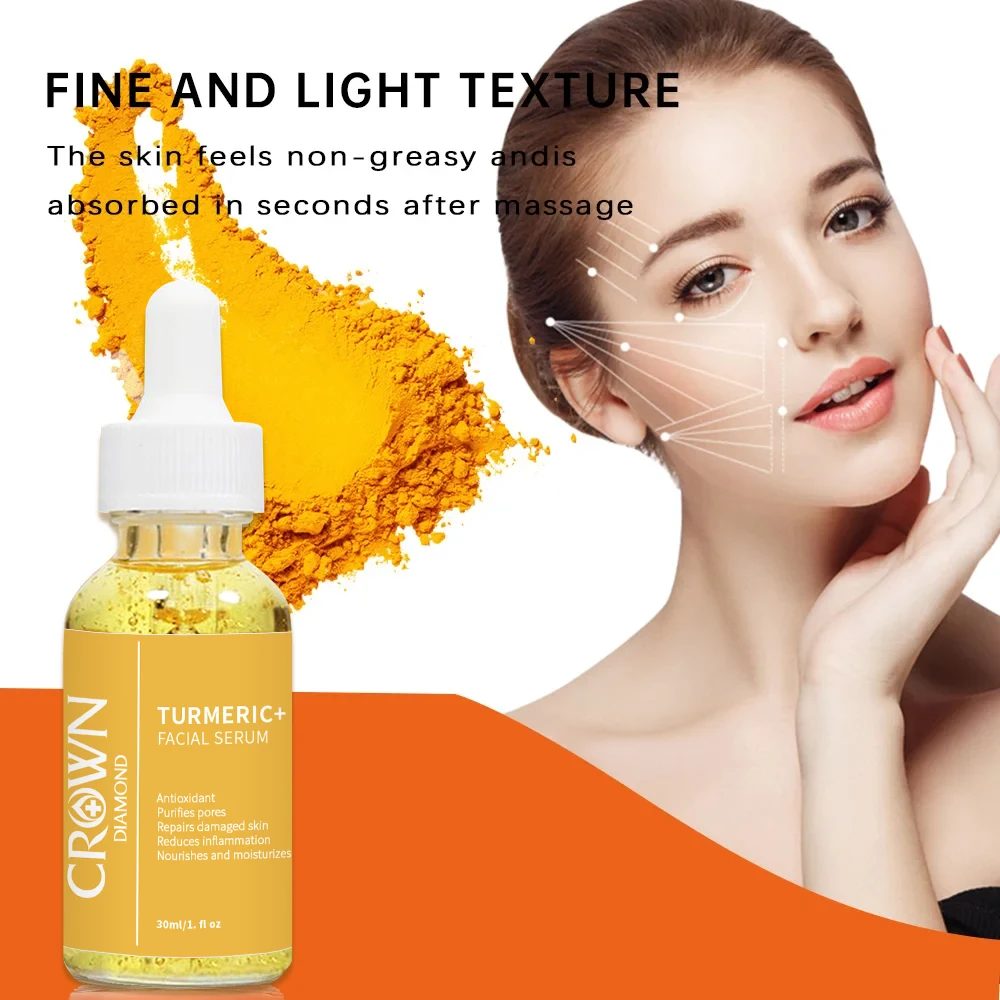 1/2/3PCs Turmeric Facial Essence Vitamin C Brightening Moisturizing Glow Turmeric Dark Spot Corrector Face Pigment Spots Serum
1/2/3PCs Turmeric Facial Essence Vitamin C Brightening Moisturizing Glow Turmeric Dark Spot Corrector Face Pigment Spots Serum
