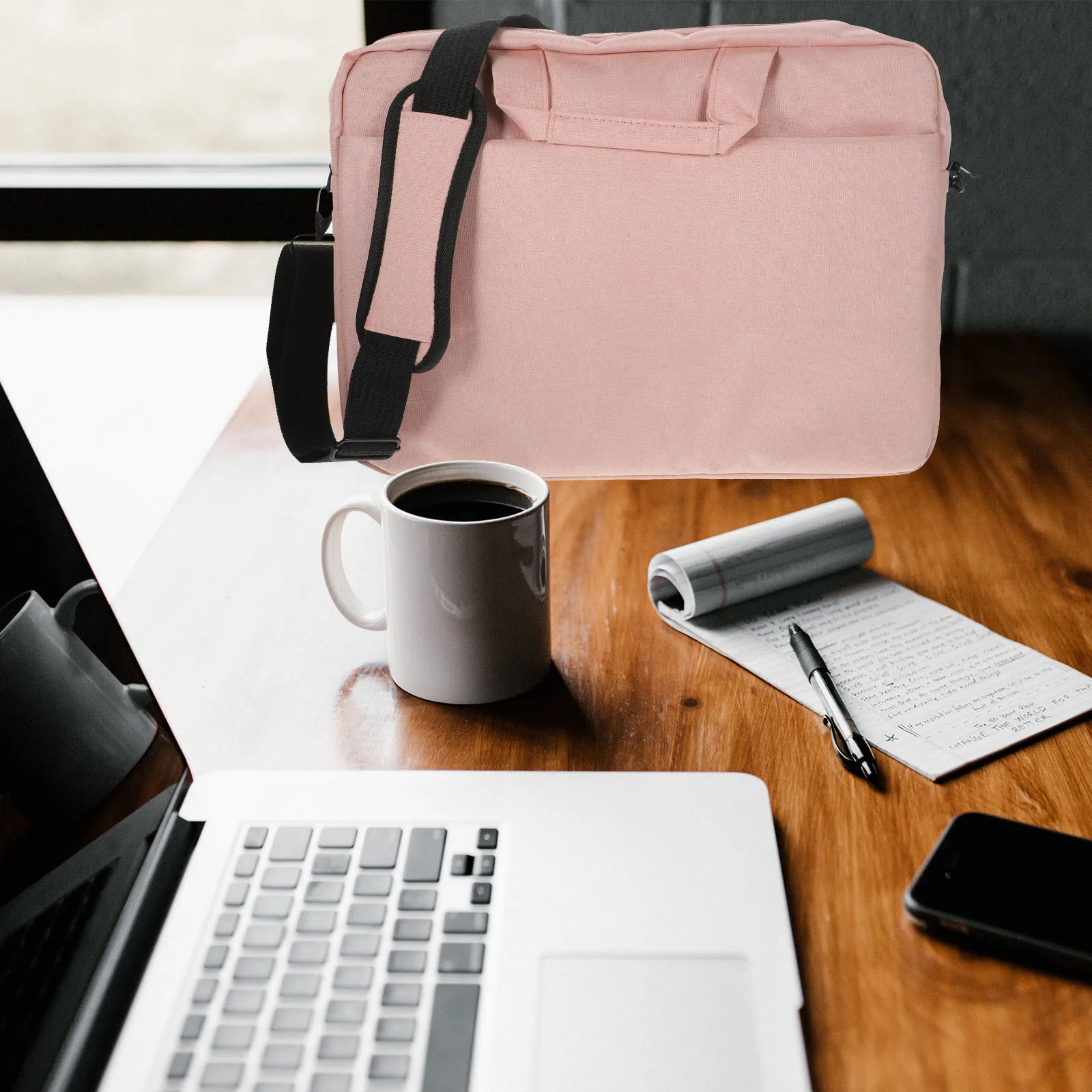 1pc Business Laptop Simple Fashionable Computer Bag Detachable Shoulder Strap Portable Anti-Shock Anti-Scratch Notebook Bag For
1pc Business Laptop Simple Fashionable Computer Bag Detachable Shoulder Strap Portable Anti-Shock Anti-Scratch Notebook Bag For